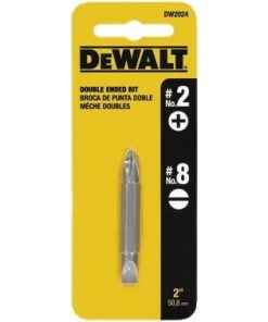 DeWalt #2 Phillips and #8 Slotted Double Ended Screw Driving Bit