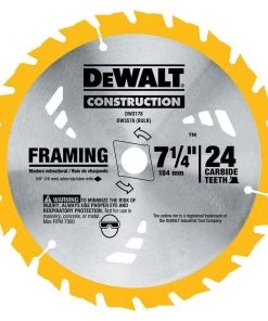 DeWalt Small Diameter Construction Saw Blades DW3176 7 1/4 in,36 -Tools Sales 480202 2