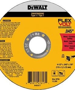 DeWalt Flexvolt Metal Cutting Wheels Type 1