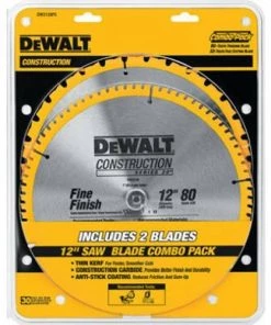 DeWalt Large Diameter Construction Saw Blades 12" Combo Pack