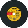 DeWalt 14" X 1/8" X1" Aluminum Oxide High Speed Rail Cutting Wheel -Tools Sales 482644 1
