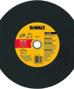 DeWalt 14" X 1/8" X1" Aluminum Oxide High Speed Rail Cutting Wheel