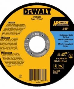DeWalt 0.45" X 7/8" CFree Thin Cutoff Wheels