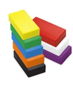 Master Magnetics 56 pc. Magnetic Counter Display, Assorted Colors