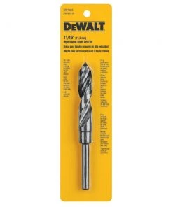 DeWalt 6" Reduced Shank Black Oxide Drill Bits