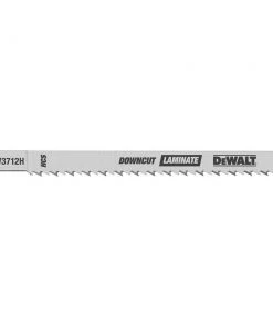 DeWalt 4" 10 TPI U-Shank Laminate Down Cutting Jig Saw Blade 5 Pack