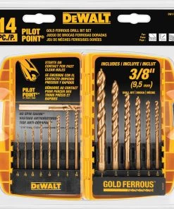 DeWalt 14 pc Pilot Point Drill Bit Set