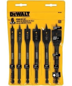 DeWalt 6 pc. Heavy Duty Spade Bit Set