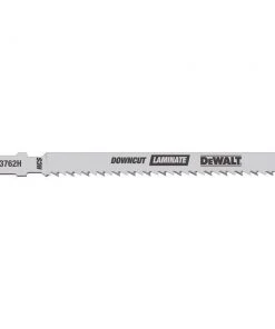DeWalt 4" T-Shank Laminate Down Cutting Cobalt Steel Jig Saw Blades 5 Pack