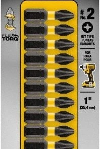 DeWalt Flextorq Screwdriving Bit PH2 Tip
