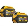 DeWalt 60 Volt 6 AH Flexvolt Batteries, 2 Pack -Tools Sales 488655