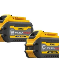 DeWalt 60 Volt 6 AH Flexvolt Batteries, 2 Pack