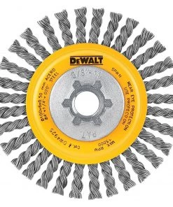 DeWalt 4" X 5/8"-11 HP .020 Carbon Stringer Wire Wheel