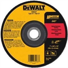 DeWalt 7" X .045" X 7/8" Metal Cutting Wheel