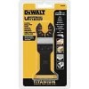DeWalt Wide Titanium Oscillating Wood w/ Nails Blade