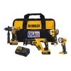 DeWalt 20-Volt MAX Cordless 4 Tool Combo Kit -Tools Sales 489413 1