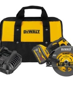 DeWalt DCS578X1 Flexvolt 60V Max* Brushless 7 1/4 Inch Cordless Circular Saw with Brake Kit
