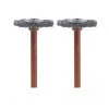 Dremel 530-02 3/4" Stainless Steel Brushes - 2 Pack -Tools Sales 530 02