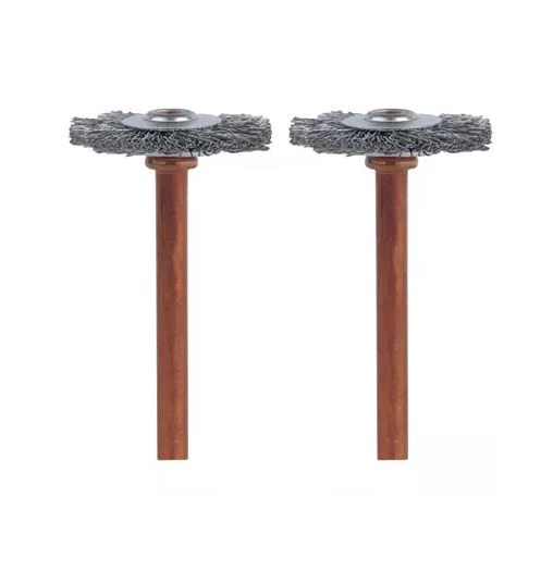 Dremel 530-02 3/4" Stainless Steel Brushes - 2 Pack 3 Dremel 530-02 3/4" Stainless Steel Brushes - 2 Pack
