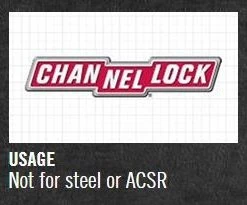 CHANNELLOCK® Cutting Pliers 12 CHANNELLOCK® Cutting Pliers -Tools Sales 5760138 4