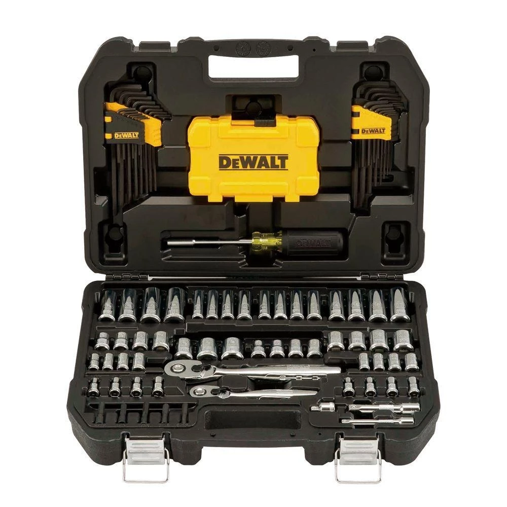 DeWalt 108 pc. 1/4" & 3/8" Drive Mechanics Tools Set 4 DeWalt 108 pc. 1/4" & 3/8" Drive Mechanics Tools Set - Image 2