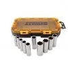 DeWalt 10 pc. 1/2" Drive Deep Socket Set -Tools Sales 61360055 1