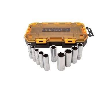 DeWalt 10 pc. 1/2" Drive Deep Socket Set 3 DeWalt 10 pc. 1/2" Drive Deep Socket Set
