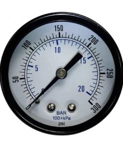 C'Aire Gauge, 300 PSI, 1/4” Center MT