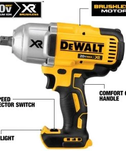 DEWALT 20V MAX XR Impact Wrench Kit, Brushless, High Torque, Detent Pin Anvil, 1/2-Inch -Tools Sales 61i4d28kbyl. ac sl1000 1