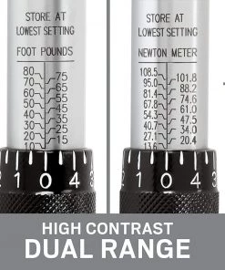 Tekton 3/8 Inch Drive Click Torque Wrench (10-80 ft.-lb.) -Tools Sales 65470026 6