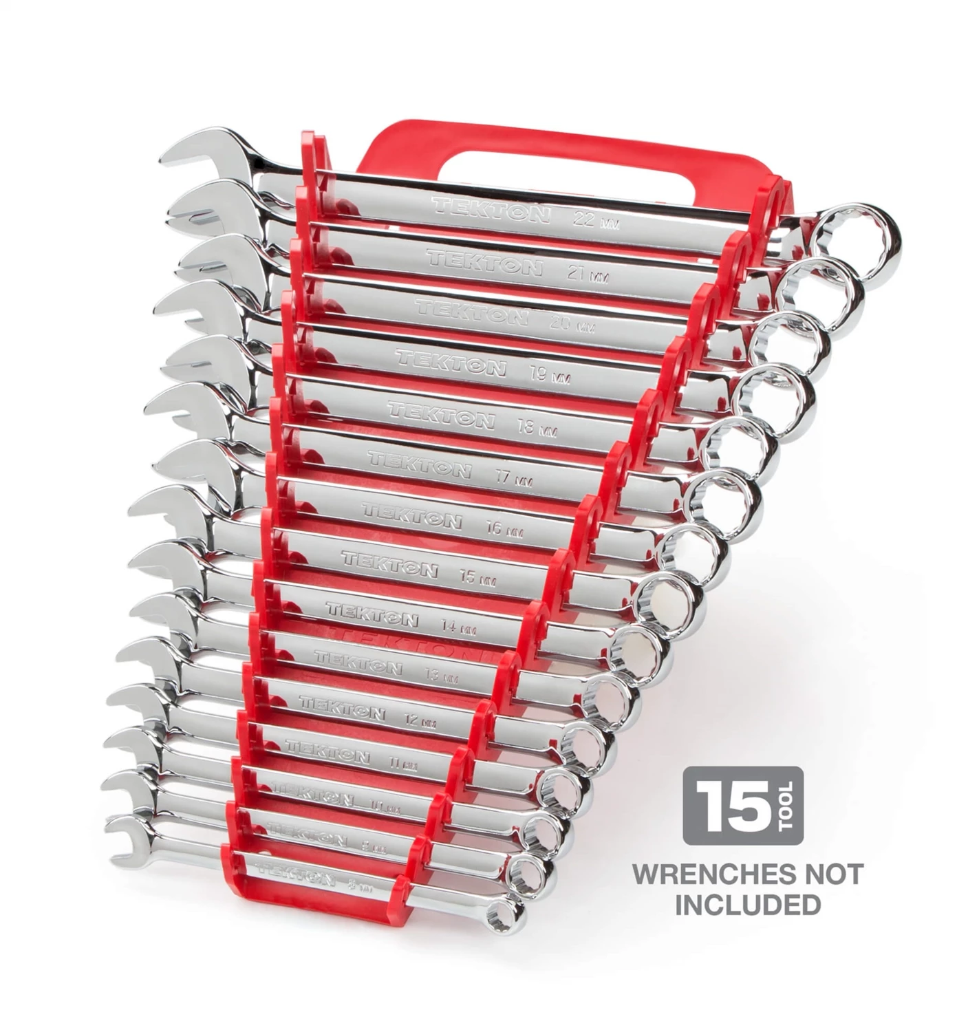 Tekton 15-Tool Store and Go Wrench Keeper, Red 3 Tekton 15-Tool Store and Go Wrench Keeper, Red