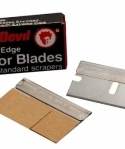 Red Devil Single Edge Razor Blades - 5 Blades