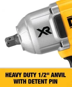 DEWALT 20V MAX XR Impact Wrench Kit, Brushless, High Torque, Detent Pin Anvil, 1/2-Inch -Tools Sales 71skdxkph l. ac sl1000
