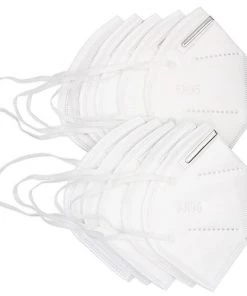 Lamdown KN95 Air Purifying Disposable Respirator Mask - 10 Pack