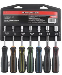 Black Diamond 7 pc. SAE Nut Driver Set