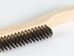 DQB Industries Wire Scratch Brush, Shoe Handle