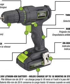 Genesis Special Edition 20V Lithium-Ion Cordless Drill/Driver -Tools Sales 81xwkbu3d1l. ac sl1500