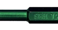 GRK T-25 3" Star Bit Green Carded, 2-Piece