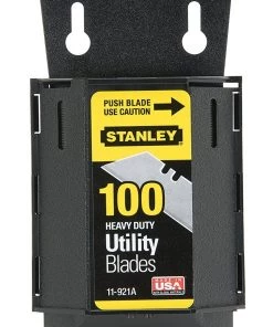 Stanley 100-Pack 1992 Heavy Duty Utility Blades with Dispenser