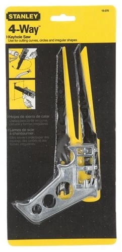 Stanley 4-Way Keyhole Saw 4 Stanley 4-Way Keyhole Saw - Image 2