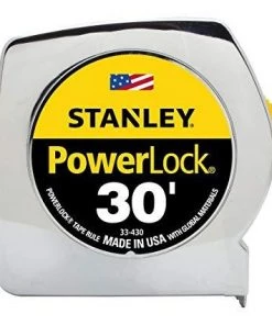 Stanley 30ft PowerLock Classic Tape Measure