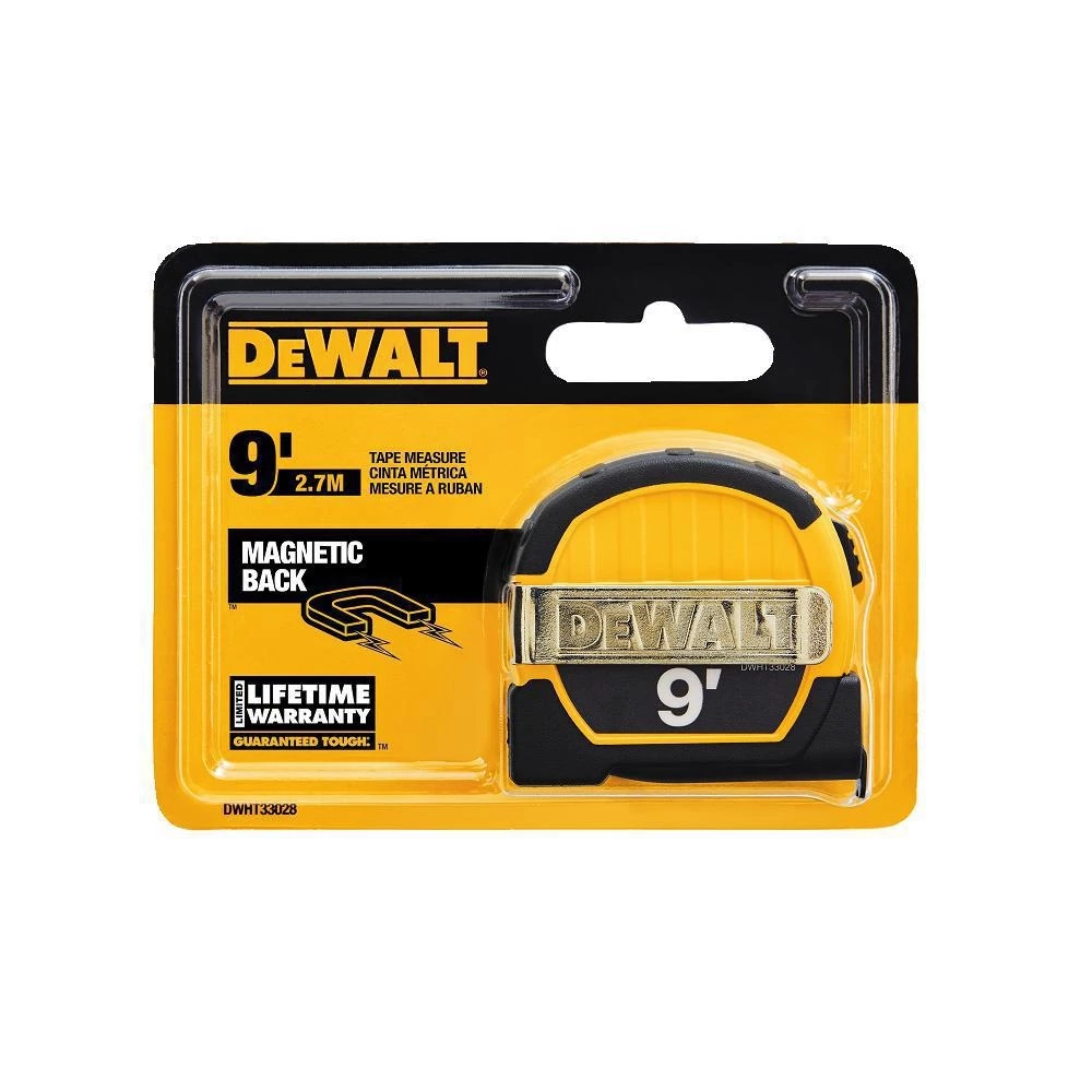 DeWALT 9' Magnetic Pocket Tape Measure 4 DeWALT 9' Magnetic Pocket Tape Measure - Image 2