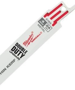 Milwaukee 4" 24 TPI Thin Kerf SAWZALL® Blades