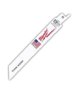 Milwaukee 6" 8/12 TPI Sawzall® Blades