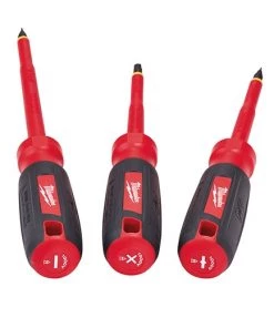 Milwaukee 3 PC 1000V Insulated Screwdriver Set