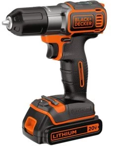 Black & Decker 20V MAX Lithium Drill/Driver with AutoSense Technology