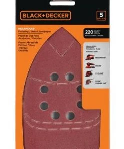 Black & Decker Mega Mouse Sandpaper - 5 Pack