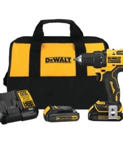 DeWalt Atomic 20V MAX* Brushless Compact 1/2 in. Drill/Driver Kit