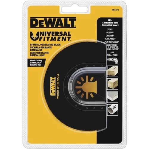 DeWalt Oscillating Cutting Blade - Flush Cut 4 DeWalt Oscillating Cutting Blade - Flush Cut - Image 2