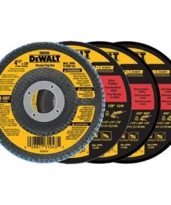 DeWalt Zirconia 4.5-in Grinding Wheel – 4 Pack
